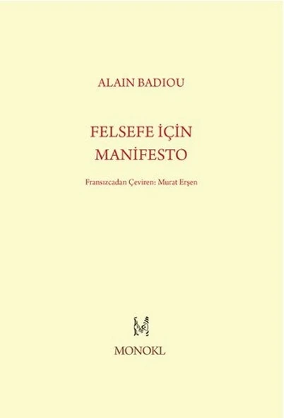 Felsefe İçin Manifesto ürün görseli