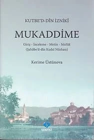 Mukaddime ( Kutbe'd-Din İzniki ) ürün görseli