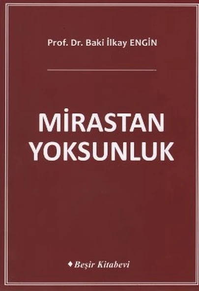 Mirastan Yoksunluk ürün görseli