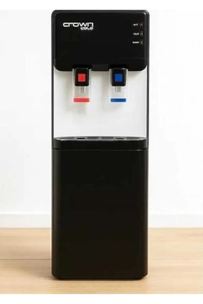 Crown Gold 2 Musluklu Sıcak, Soğuk Su Sebili – Dolaplı, Yüksek Kapasiteli, Hızlı Soğutma & Isıtma ürün görseli