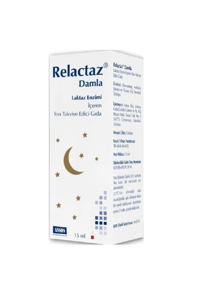 Relactaz Laktaz Enzimi Içeren Damla 15 Ml ürün görseli 1