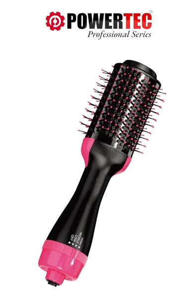 Powertec Tr-90 Profesyonel Saç Şekillendirici Ve Saç Düzleştirici Fön Tarağı İyon Özellikli - Resim 3