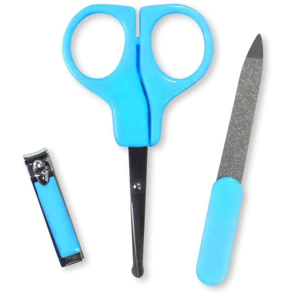 Bebek Tırnak Bakım Seti - Mavi - Resim 16