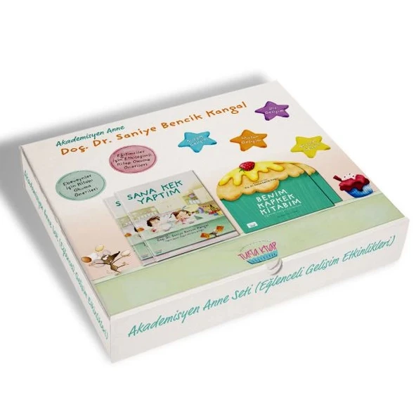 Akademisyen Anne Seti - Sana Kek Yaptım ve Etkinlik Kitabı ürün görseli