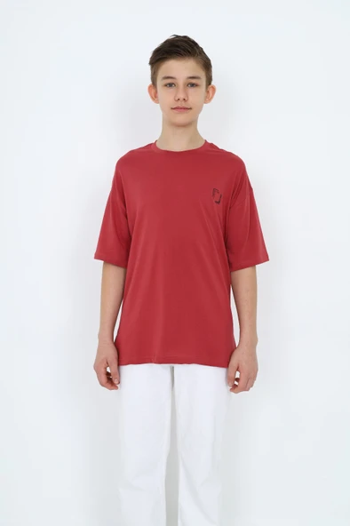 Toontoy Erkek Çocuk Connected Baskılı Tişört