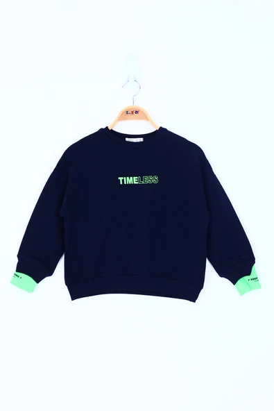 Toontoy Kız Çocuk Timeless Baskılı Sweatshirt - Resim 7