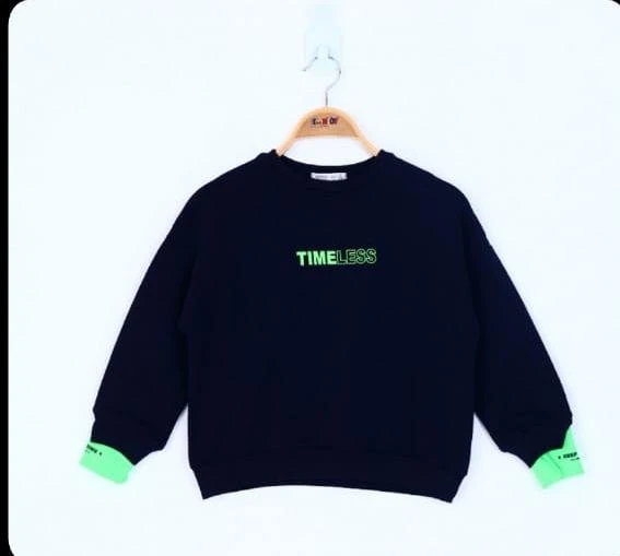Toontoy Kız Çocuk Timeless Baskılı Sweatshirt - Resim 2