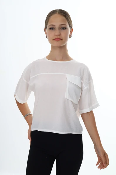 Toontoy Kız Çocuk Okul Tişört