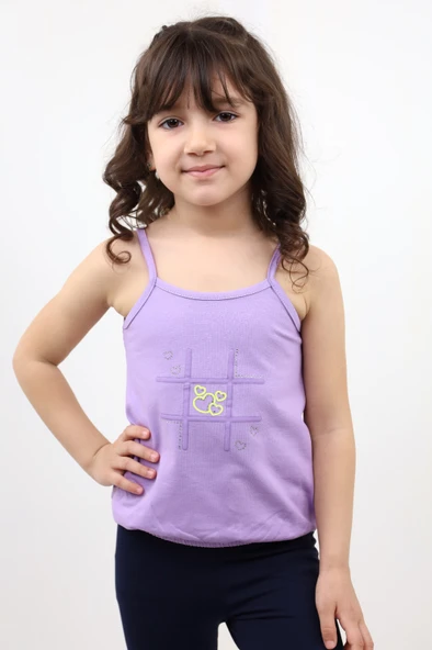 Toontoy Kız Bebek Baskılı Atlet - 5