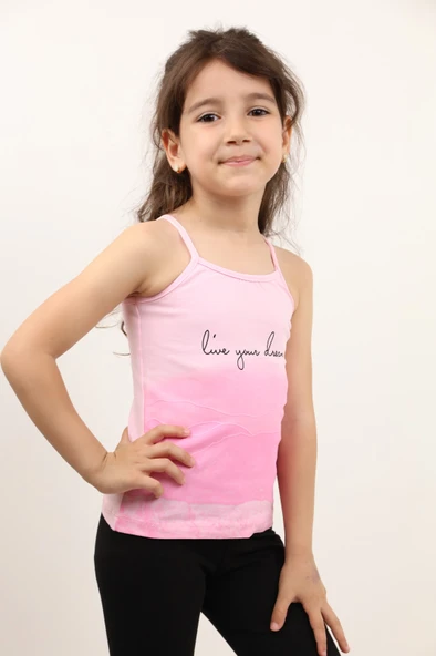 Toontoy Kız Bebek Baskılı Atlet - 2