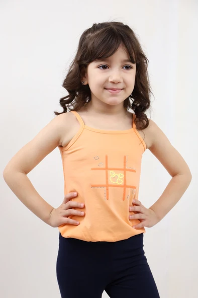 Toontoy Kız Bebek Baskılı Atlet - 3