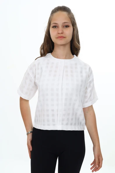 Toontoy Kız Çocuk Okul Tişört