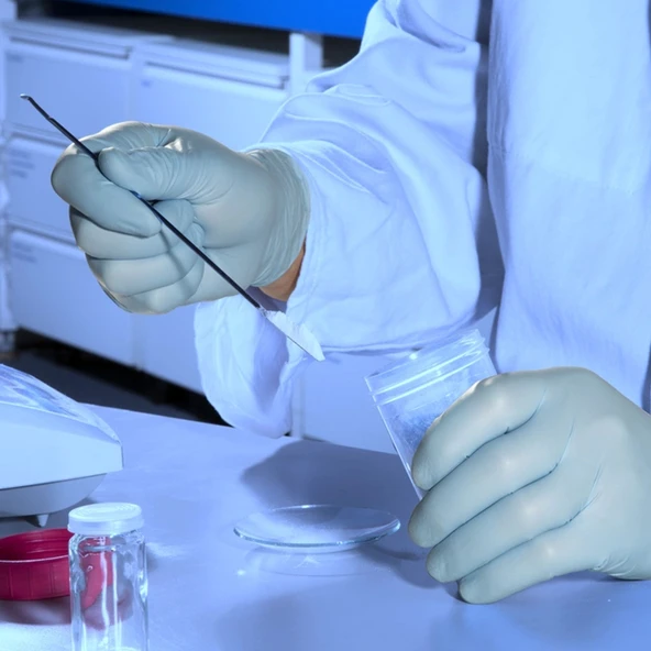 Solo 997 Tek Kullanımlık Mavi Nitril Temizlik Eldiveni Small 100 lü Paket - Resim 3