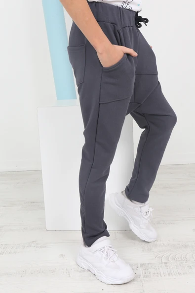 Toontoy Erkek Çocuk Şalvarlı Eşofman Alt - Resim 2