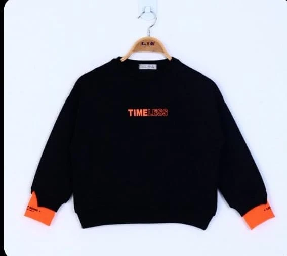 Toontoy Kız Çocuk Timeless Baskılı Sweatshirt - Resim 3