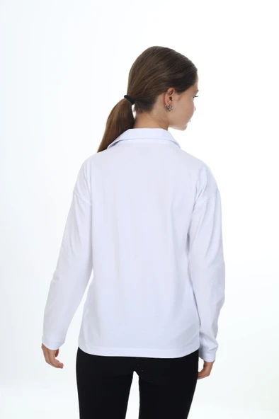 Toontoy Kız Çocuk Okul Tişört - 8