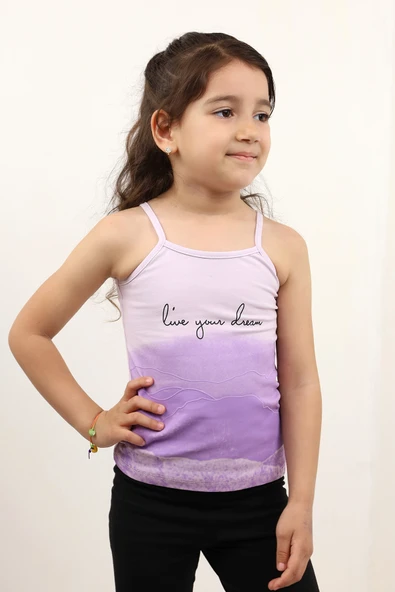 Toontoy Kız Bebek Baskılı Atlet - 5