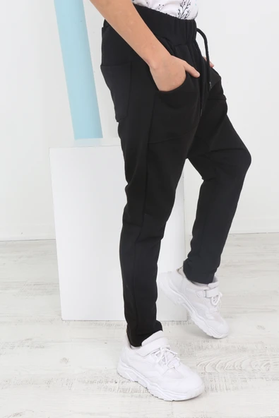 Toontoy Erkek Çocuk Şalvarlı Eşofman Alt - Resim 10