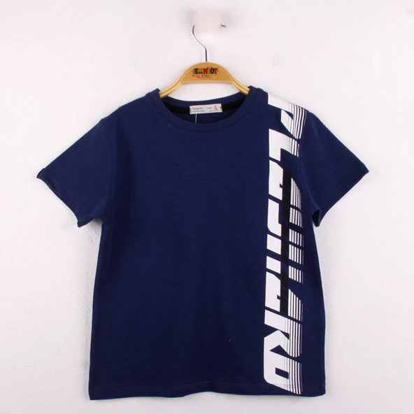 Toontoy Erkek Çocuk Playhard Baskılı Tişört