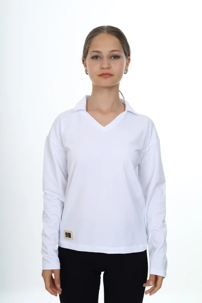 Toontoy Kız Çocuk Okul Tişört - 6