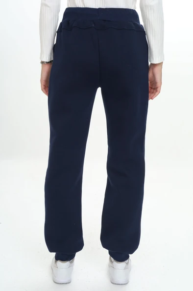 Toontoy Kız Çocuk Nakışlı Eşofman Alt - 8