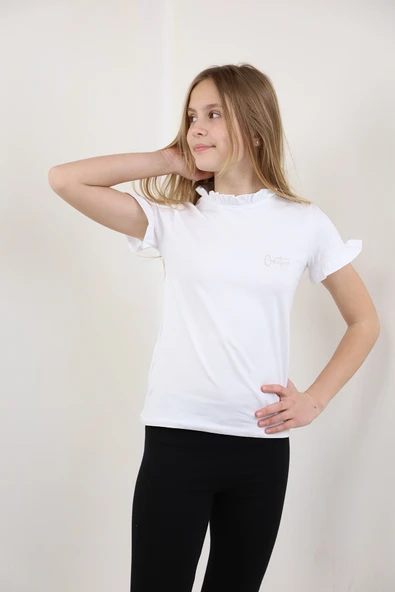 Toontoy Kız Çocuk Okul Tişört