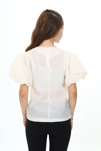 Toontoy Kız Çocuk Okul Tişört - 3