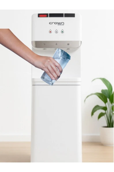 Crown Gold 3 Musluklu Sıcak, Soğuk Su Sebili – Dolaplı, Yüksek Kapasiteli, Hızlı Soğutma & Isıtma - Resim 4
