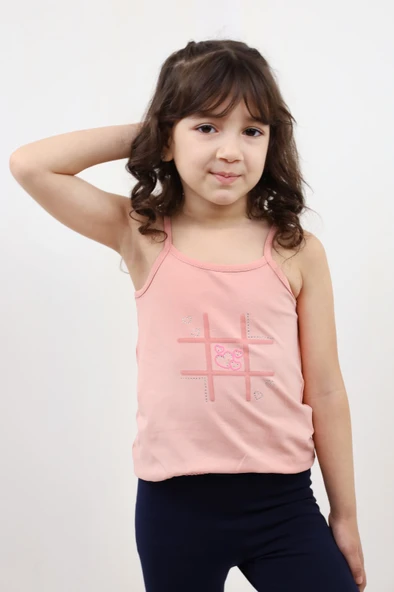 Toontoy Kız Bebek Baskılı Atlet - 6