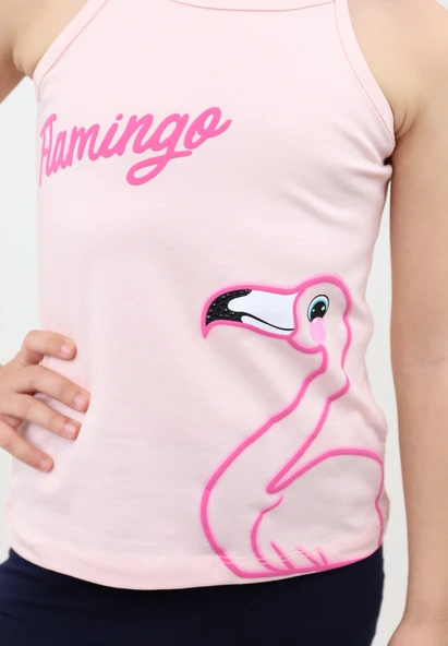 Toontoy Kız Bebek Baskılı Atlet - 4