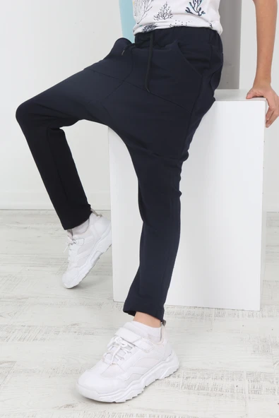 Toontoy Erkek Çocuk Şalvarlı Eşofman Alt - Resim 8