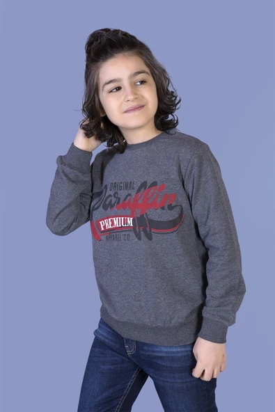 Toontoy Erkek Çocuk Premium Baskılı Sweatshirt - Resim 6