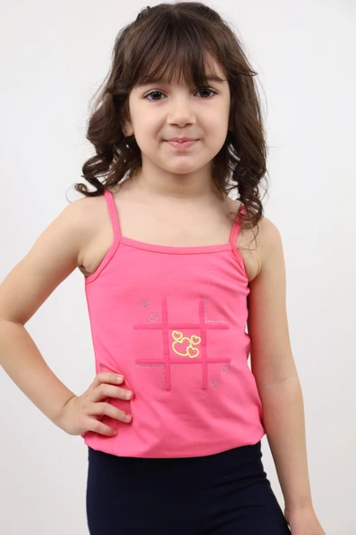 Toontoy Kız Bebek Baskılı Atlet - 2