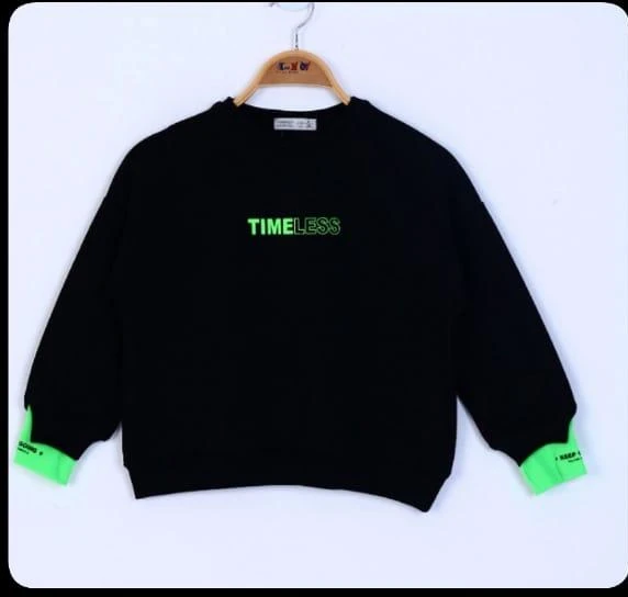 Toontoy Kız Çocuk Timeless Baskılı Sweatshirt - Resim 4
