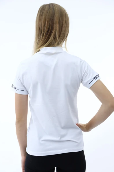 Toontoy Kız Çocuk Okul Tişört - 4