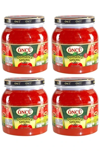 Gıda Domates Salçası 1650 gr x4 Adet