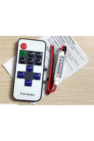 URETECH Uzaktan Kumandalı Led Denetleyici 5 24v 12a - Resim 2