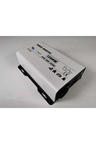 URETECH 1000 Watt 12v Tam Sinüs Inverter 1200 W 12v-220v Invertör - Resim 2