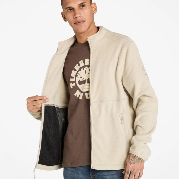Timberland Full Zip Polar Fleece Erkek Ceket TB0A6HM3CY21 - Resim 6
