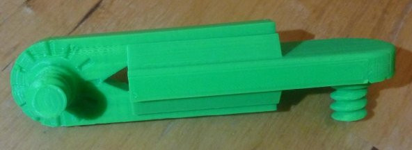 2 Parçada Duvara Monte 90 Emekli Bükülmüş Kol Plastik Aparat - 2
