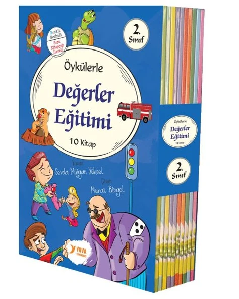 Öykülerle Değerler Eğitimi 2. Sınıflar İçin 10 Kitap Set ürün görseli
