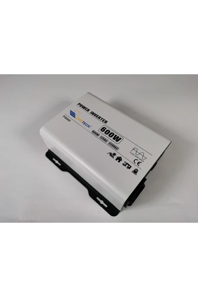 URETECH 600 Watt 12v Tam Sinüs Inverter 600 W 12v-220v Invertör - Resim 3