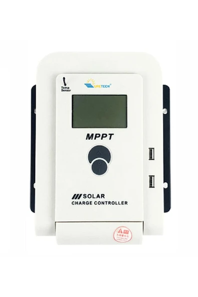 URETECH Mppt 20 A Amper 12/24 V Volt Şarj Kontrol Cihazı Regülatörü 20ah Mppt 20 Ah ürün görseli 1