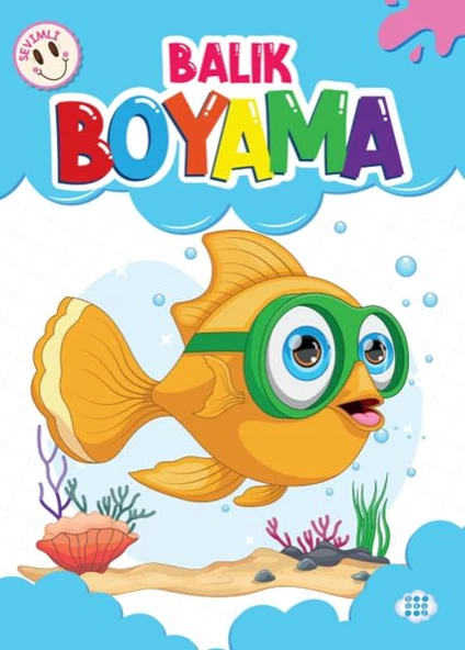 Sevimli Balık Boyama ürün görseli