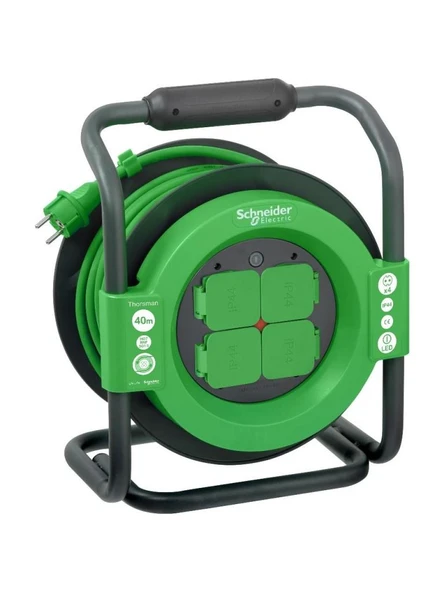 SCHNEİDER 3X1,5 40 MT KABLOLU IP44,H07RNF PRİZLİ KABLO MAKARASI ürün görseli 1
