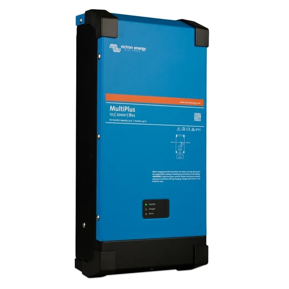 Victron Energy Multiplus İnvertör / Redresör 12/2000/80-32 Şarj:80 Amper (PMP122200000) - Resim 2