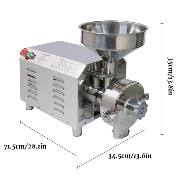 Dalle HK-860 Kuru Gıda,Baharat Öğütme Değirmeni - 4