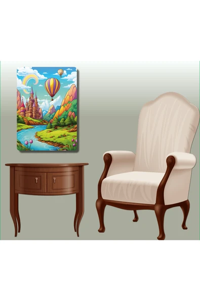 dudugift 140 PARÇA AHŞAP PUZZLE TABLO. 25X35 CM ÖLÇÜLERİNDE. ASKI APARATI İLE. KALİTELİ UV BASKI MODEL-3 - Resim 4