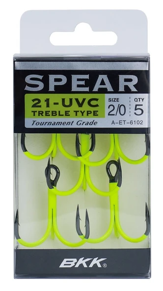 BKK Spear-21 UVC Üçlü Olta İğnesi ürün görseli