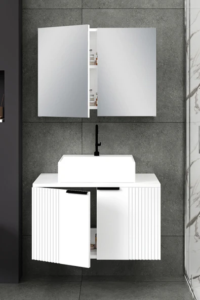 65 cm Chester Banyo Dolabı - 2